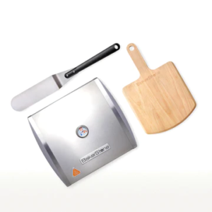 Create Perfect Pizzas at Home with the Bakerstone Stove Top Pizza Maker