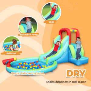 The Ultimate Fun with Action Air Water Slide Jumpers for Your Backyard